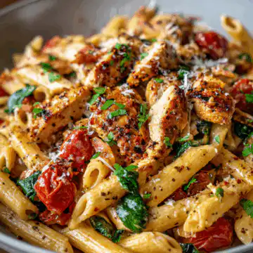 Tuscan Chicken Pasta