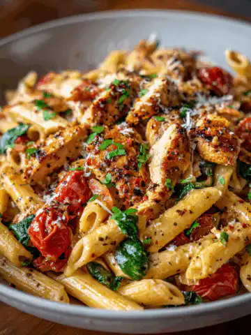 Tuscan Chicken Pasta