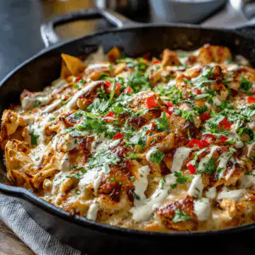 White Chicken Enchilada Skillet