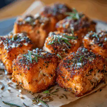 air fryer salmon bites