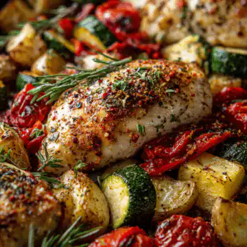 chicken sheet pan dinner