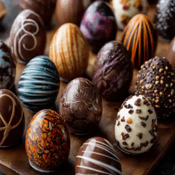 chocolate easter eggs