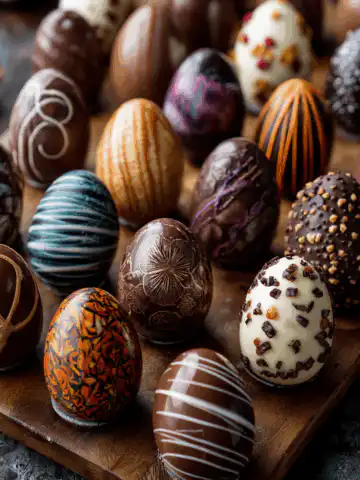 chocolate easter eggs