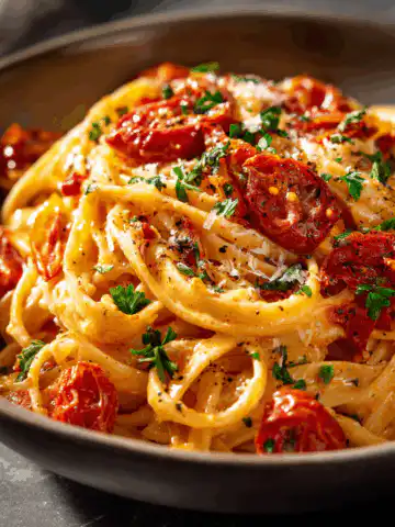 creamy tomato pasta