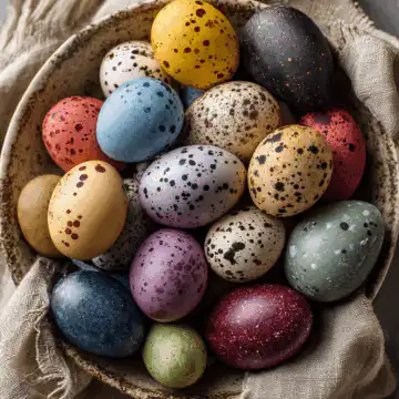easter aesthetic eggs