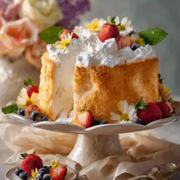 easter angel food cake