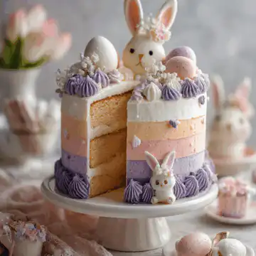 easter bunny cake