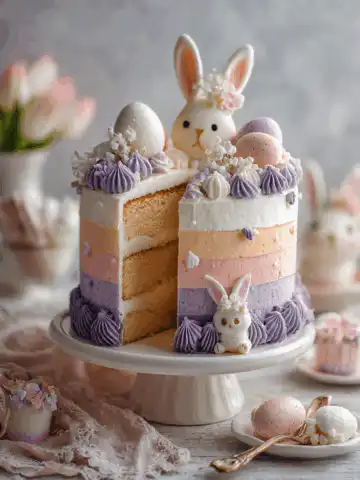 easter bunny cake