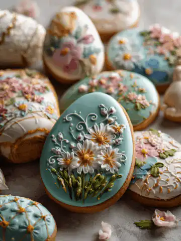 easter cookies royal icing