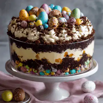 easter dirt cake