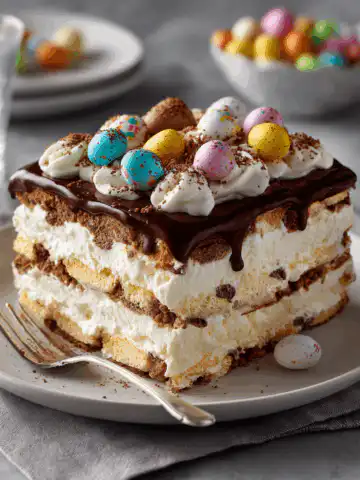 easter eclair cake