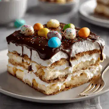 easter eclair cake