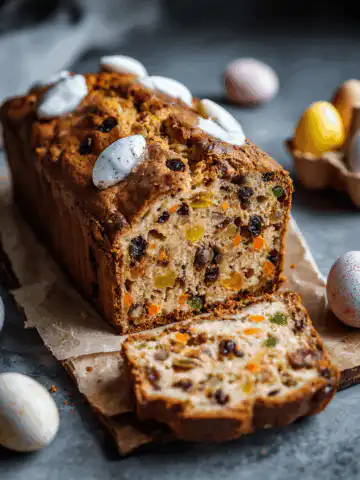 easter loaf cake