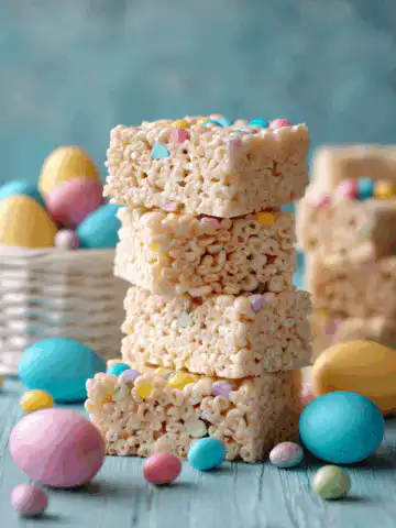 easter rice crispy treats
