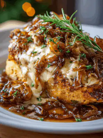 french onion chicken