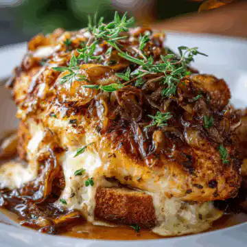 french onion chicken