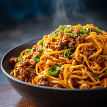 ground beef and noodles