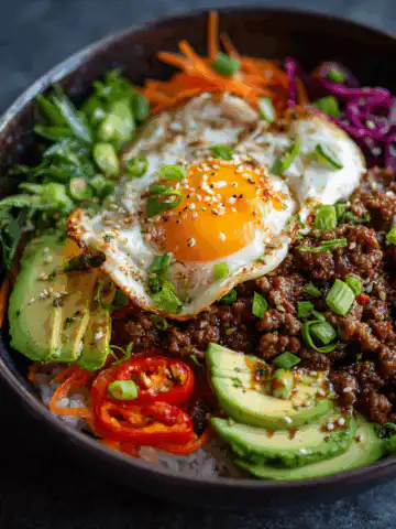 ground beef bowl