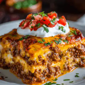ground beef enchilada casserole