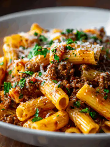 ground beef pasta