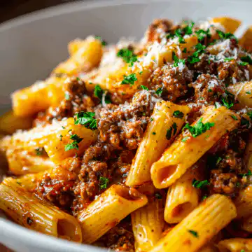 ground beef pasta