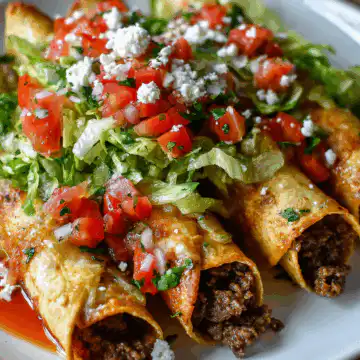 ground beef taquitos