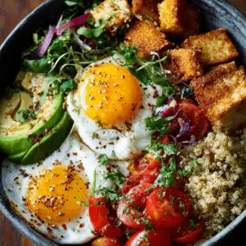 quinoa breakfast bowl