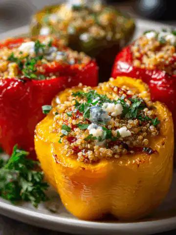 quinoa stuffed peppers