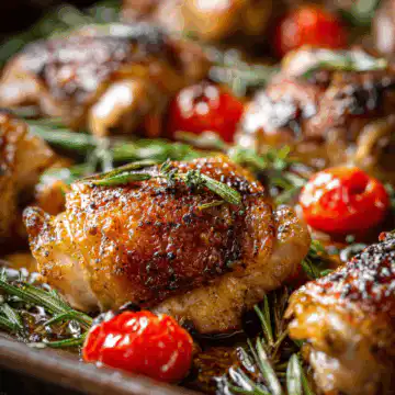 sheet pan chicken thighs