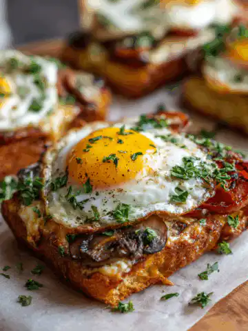 sheet pan eggs for breakfast sandwiches