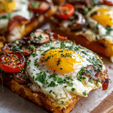 sheet pan eggs for breakfast sandwiches
