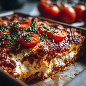sheet pan lasagna giada