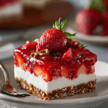 strawberry pretzel salad