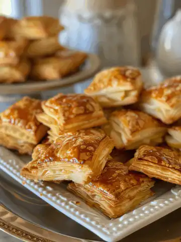 Apple and Brie Puff Pastry Bites taken with iphone 15 pro max --iw 2 --ar 4:5 --v 6.0 --raw
