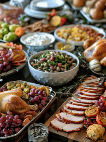 Best Thanksgiving Appetizer Ideas for a Crowd taken with iphone 15 pro max --iw 2 --ar 4:5 --v 6.0 --raw