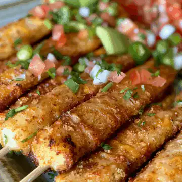 Cheesy Taco Sticks taken with iphone 15 pro max --iw 2 --ar 4:5 --v 6.0 --raw
