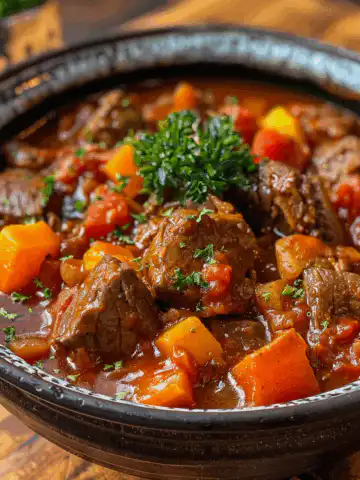 German Goulash Recipes: Authentic Rahmgulasch taken with iphone 15 pro max --iw 2 --ar 4:5 --v 6.0 --raw