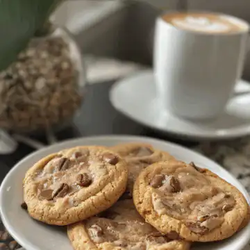 Gilmore Girls Coffee Cake Cookies taken with iphone 15 pro max --iw 2 --ar 4:5 --v 6.0 --raw