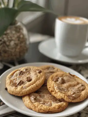 Gilmore Girls Coffee Cake Cookies taken with iphone 15 pro max --iw 2 --ar 4:5 --v 6.0 --raw