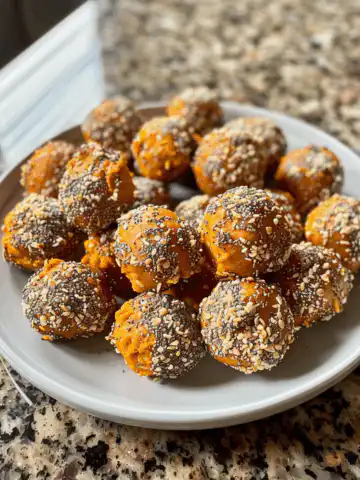 Healthy Sweet Potato Bliss Bites You’ll Love! taken with iphone 15 pro max --iw 2 --ar 4:5 --v 6.0 --raw