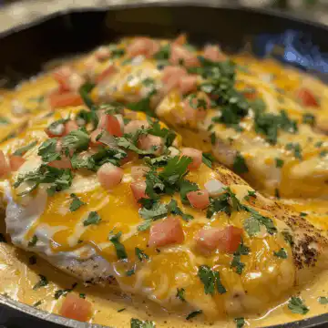 Mexican Chicken with Cheese Sauce Recipe taken with iphone 15 pro max --iw 2 --ar 4:5 --v 6.0 --raw