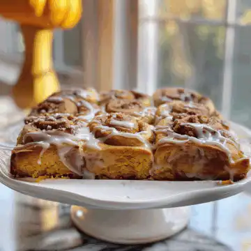 Pumpkin Cinnamon Rolls taken with iphone 15 pro max --iw 2 --ar 4:5 --v 6.0 --raw