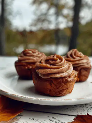 Pumpkin Spice Cruffins by Back Porch Paleo taken with iphone 15 pro max --iw 2 --ar 4:5 --v 6.0 --raw