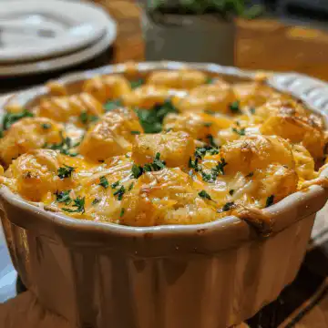 Simple and Delicious Tater Tot Casserole Recipe taken with iphone 15 pro max --iw 2 --ar 4:5 --v 6.0 --raw