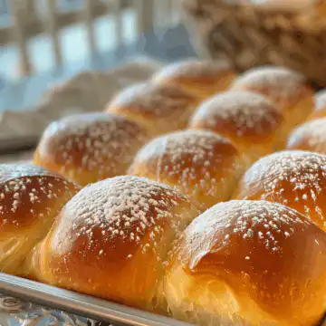 Soft and Fluffy Vanilla Pan de Mallorca Rolls taken with iphone 15 pro max --iw 2 --ar 4:5 --v 6.0 --raw