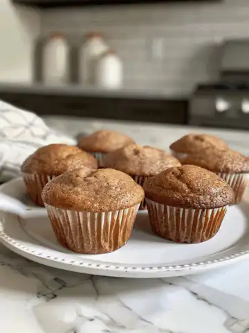 Sourdough Apple Cider Muffins taken with iphone 15 pro max --iw 2 --ar 4:5 --v 6.0 --raw