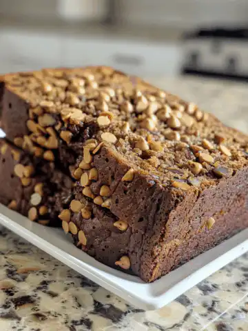 Vegan Zucchini Bread taken with iphone 15 pro max --iw 2 --ar 4:5 --v 6.0 --raw