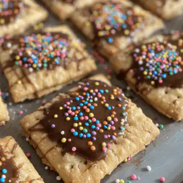 Brown Sugar Pop Tart Cookies taken with iphone 15 pro max --iw 2 --ar 4:5 --v 6.0 --raw