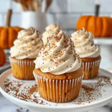 Delicious Pumpkin Cupcakes Recipe taken with iphone 15 pro max --iw 2 --ar 4:5 --v 6.0 --raw