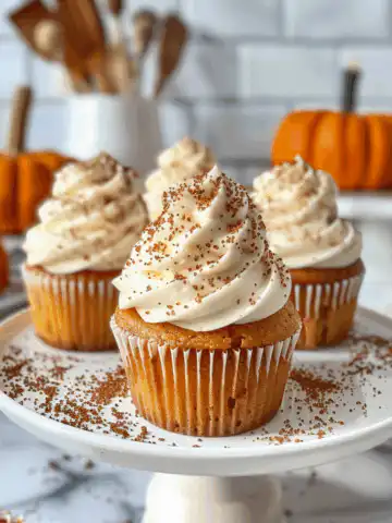 Delicious Pumpkin Cupcakes Recipe taken with iphone 15 pro max --iw 2 --ar 4:5 --v 6.0 --raw